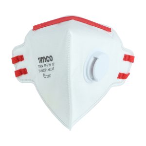 FFP3 Moulded Masks with Valve - One size - Foldable