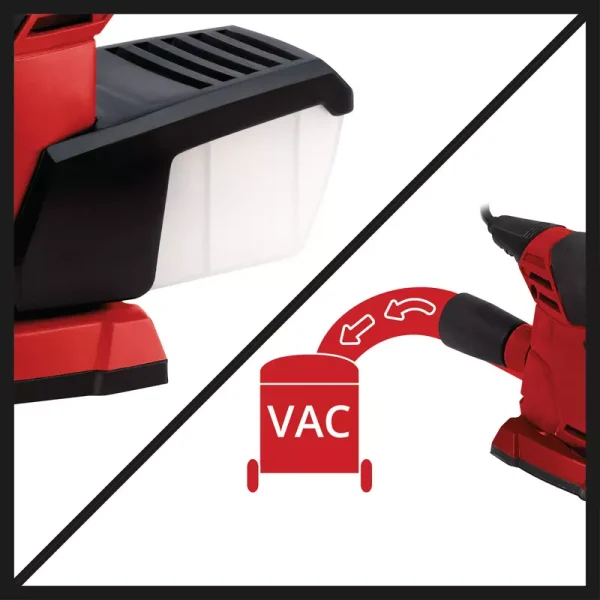 EINHELL TE-OS 1320 Multi Sander with Dust Collection - 130W - 240V - Image 6