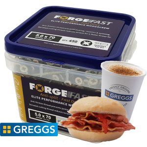 ForgeFast Elite Fast-Start Woodscrews - TUB