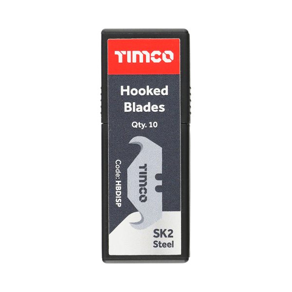 Hooked Utility Knife Blades - 51 x 19 x 0.6 - Image 2